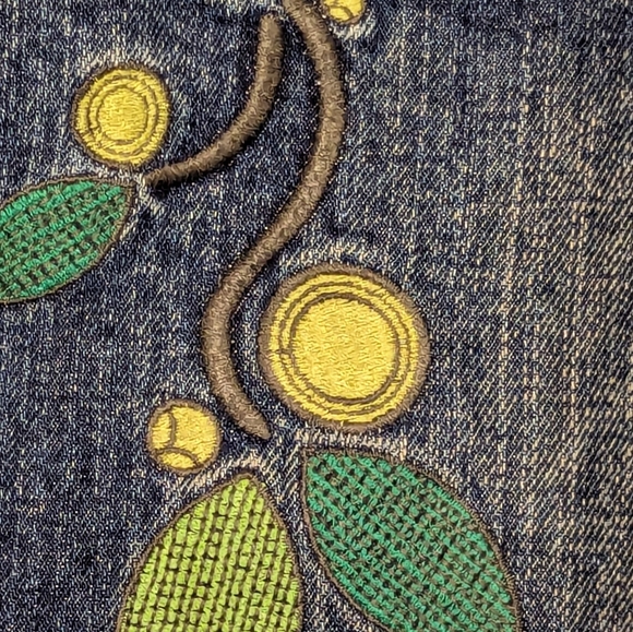 VINTAGE LRG × Streetwear Baggy Hip Hop LRG Embroidery Logo Jeans  Size:36x32 - Picture 8 of 16